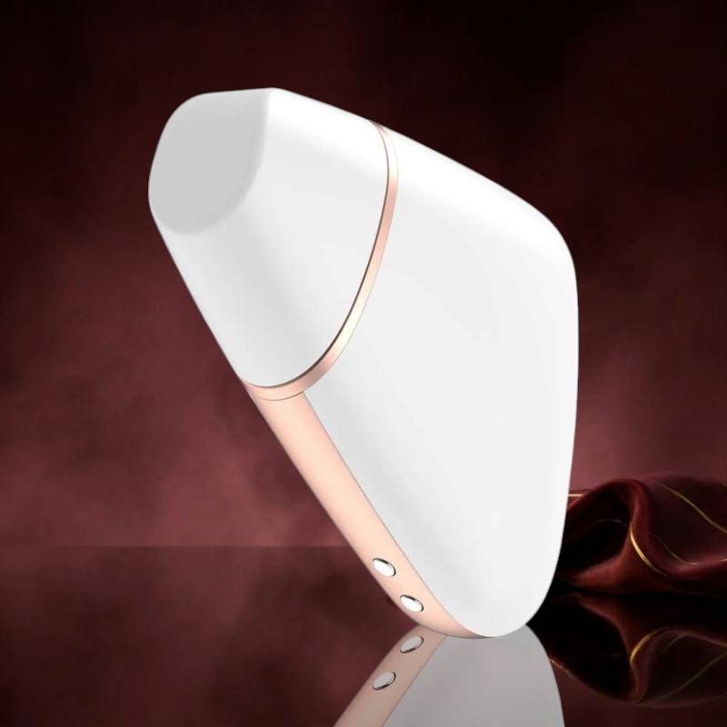 Satisfyer Love Triangle Luftdruck Vibrator - Weiß