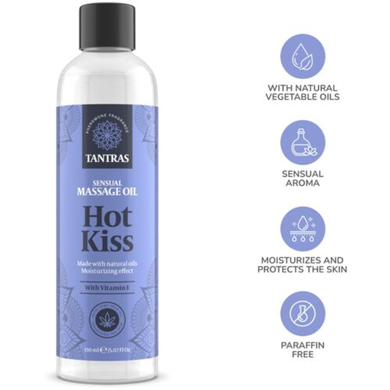 Intimateline Tantras Love Oil Hot Kiss Massageöl - 150 ml