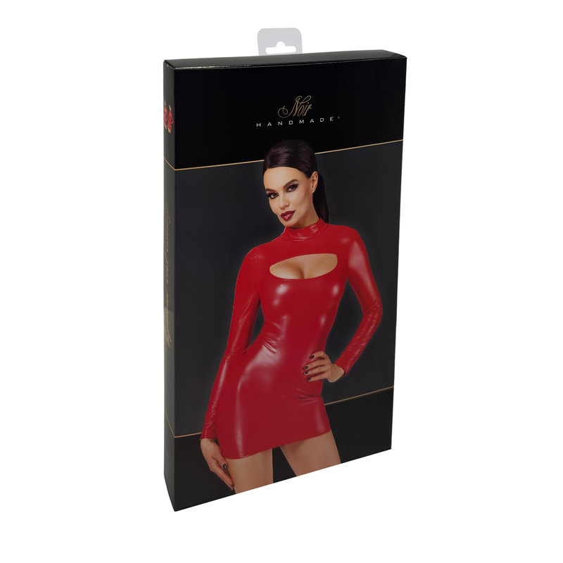 Bombshell Bodycon Minikleid F367 rot - 3XL