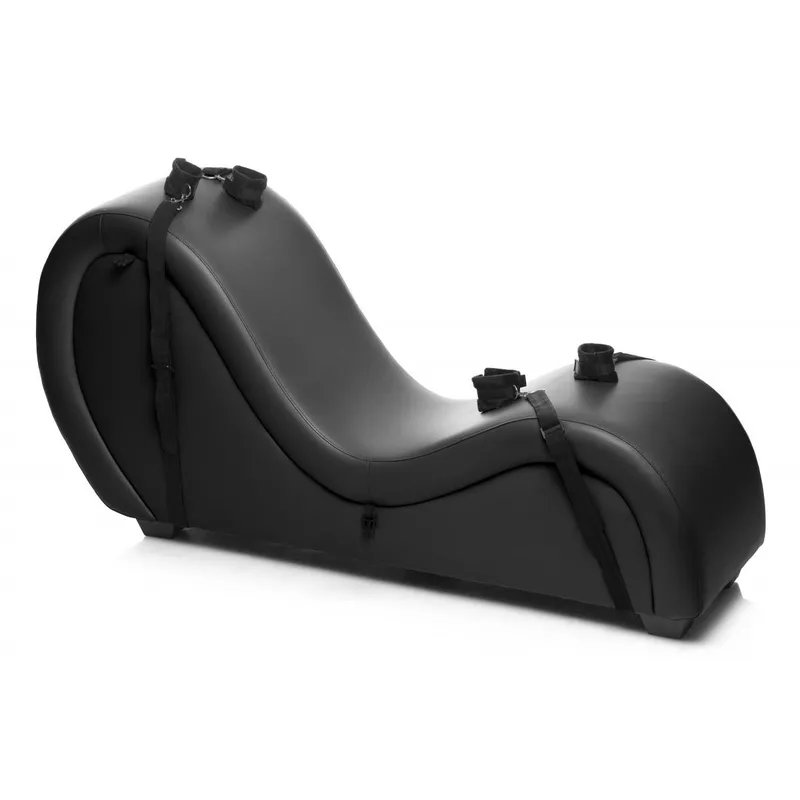 Geiles Sex-Sofa mit Handfesseln und 2 Positionskissen