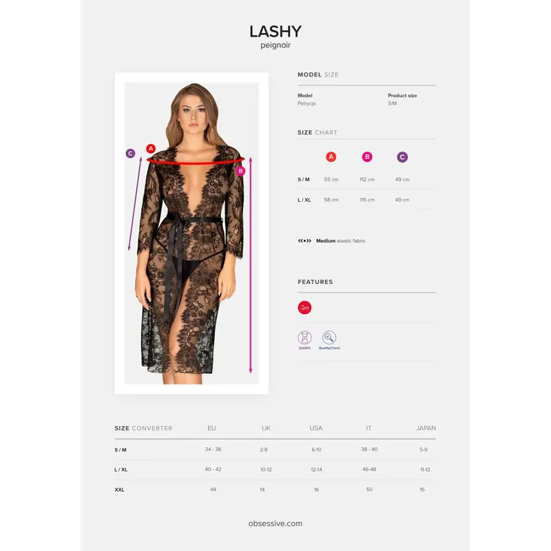 Lashy Peignoir
