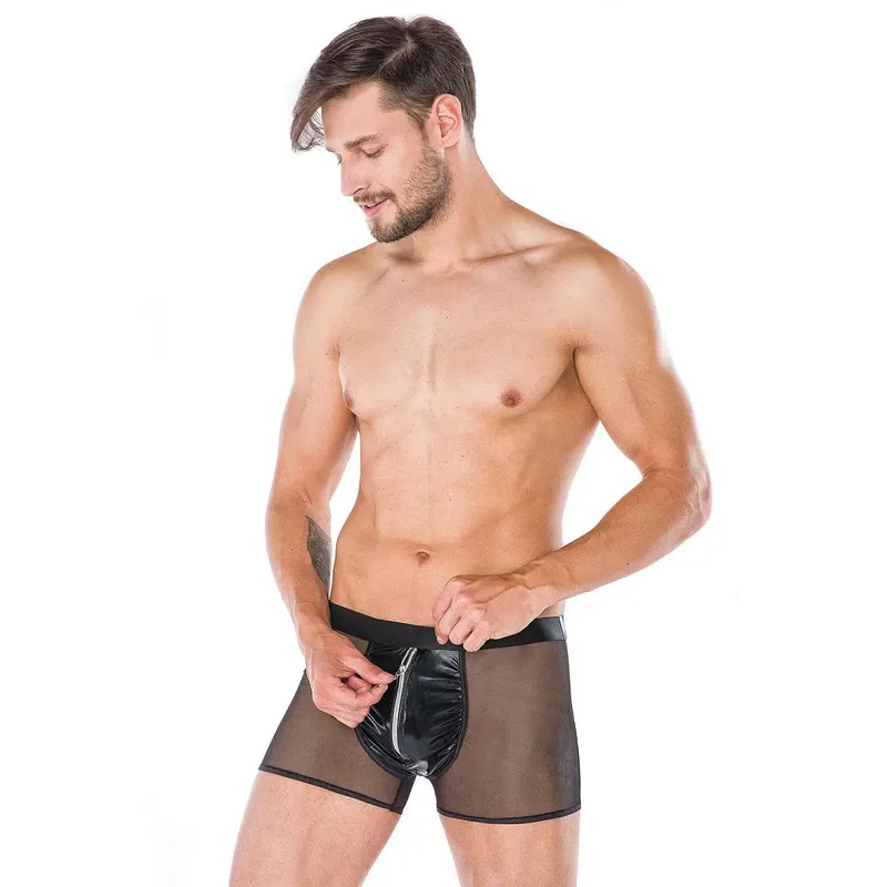 Boxershorts schwarz MC/9060 von Andalea