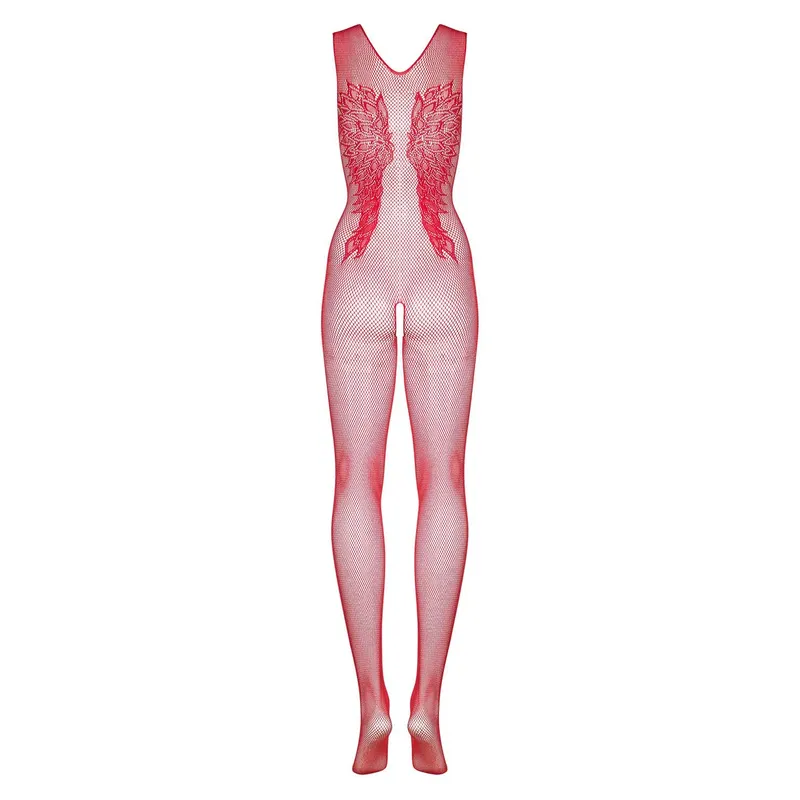 Bodystocking N112 rot - S/L