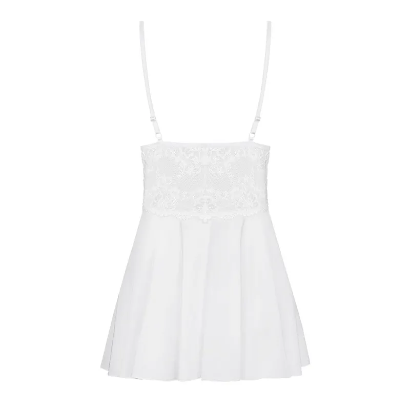 Babydoll 810-BAB-2 weiß - L/XL