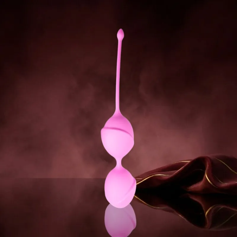 Pinkfarbene Doppel-Vaginalkugeln