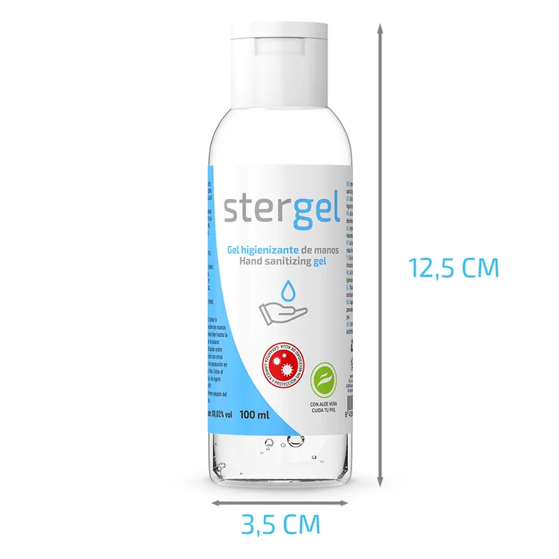 Stergel Hydroalkoholisches Desinfektionsgel Aloe Vera - 100 ml