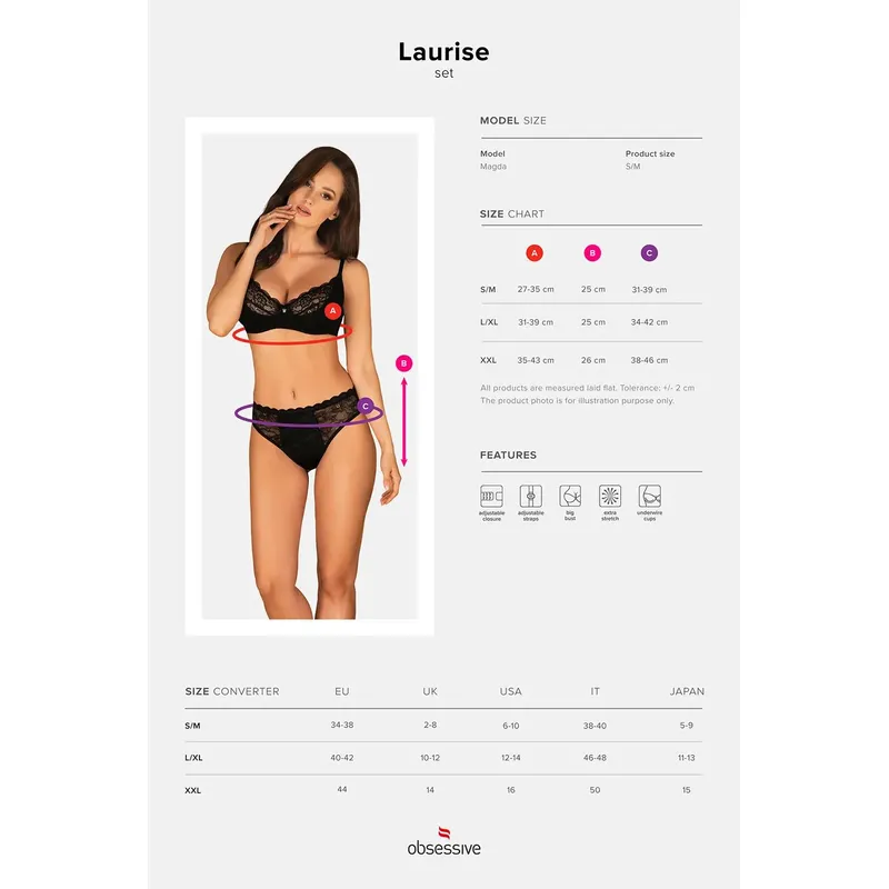 Laurise Set Größe: XXL