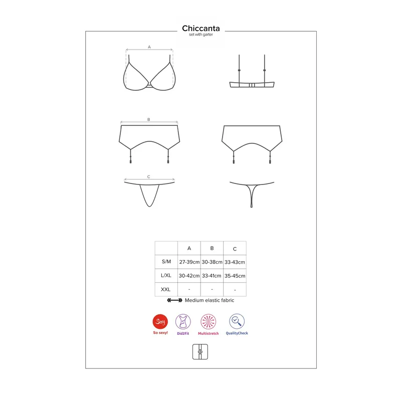 Chiccanta Set Größe: L/XL