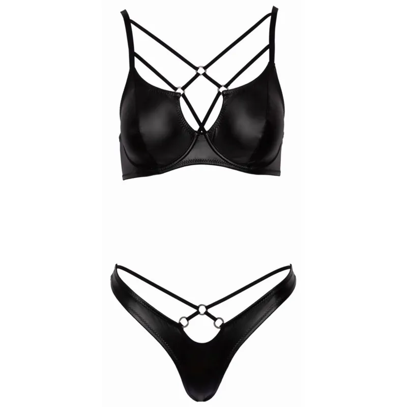 BH-Set Matt Look - Schwarz Größe 85 B/L