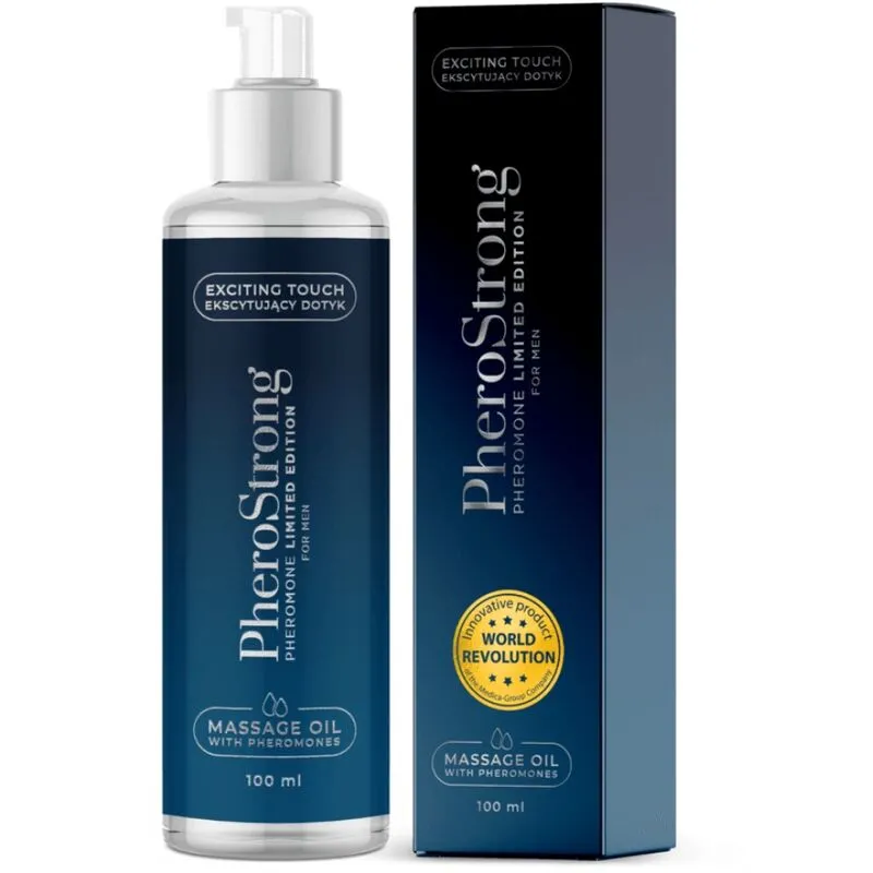 Pherostrong Massageöl Limited Edition für Männer - 100 ml
