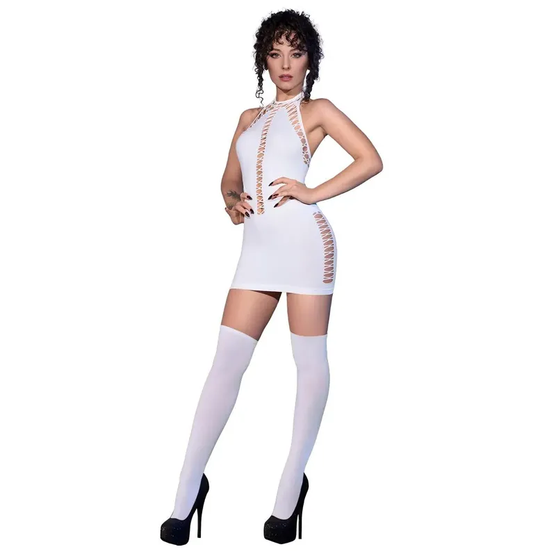 Minikleid CR4397 neonweiß