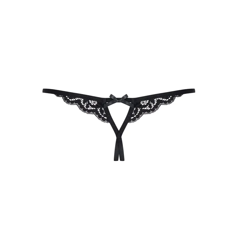 831-THC-1 Crotchless Thong Größe: S/M